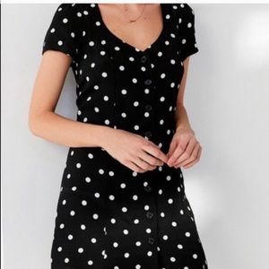 UO Lola button down mini dress